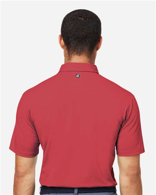 Swannies SW2001 Men's James H Polo - Red Heather - model back