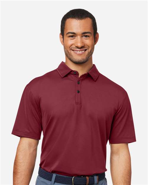Swannies SW2300 Men's Ford Polo - Maroon - model front