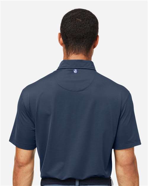 Swannies SW2300 Men's Ford Polo - Navy - model back