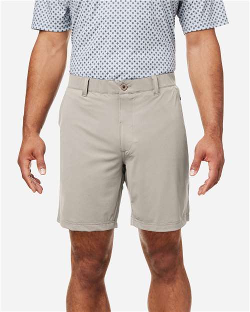 Swannies SWF700 Men's Fairway Shorts - Tan - model front