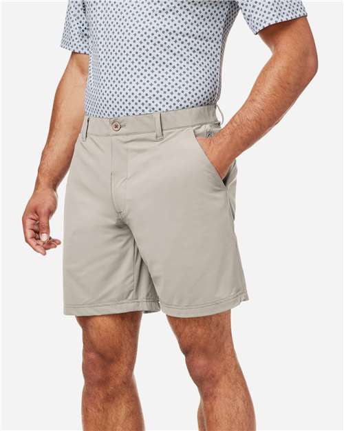 Swannies SWF700 Men's Fairway Shorts - Tan - model side