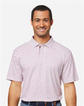 Swannies SW5400 Men's Hazelwood Polo - Maroon - model front
