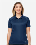 HUK H612L03 Women’s LoPro Solid Performance Polo - Sargasso Sea - model front