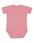 Rabbit Skins 4424EX Infant Fine Jersey Bodysuit - Extended Colors - Vintage Mauvelous - back