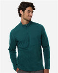 Adidas A2020 Men's Ultimate365 Cozy Quarter-Zip Pullover - Aurora Ivy - model front
