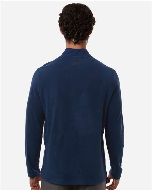 Adidas A2020 Men's Ultimate365 Cozy Quarter-Zip Pullover - Collegiate Navy - model back