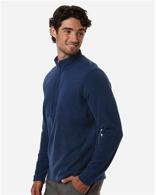 Adidas A2020 Men's Ultimate365 Cozy Quarter-Zip Pullover - Collegiate Navy - model side