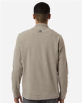 Adidas A2020 Men's Ultimate365 Cozy Quarter-Zip Pullover - Putty Beige - model back