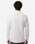 Adidas A2020 Men's Ultimate365 Cozy Quarter-Zip Pullover - White - model back