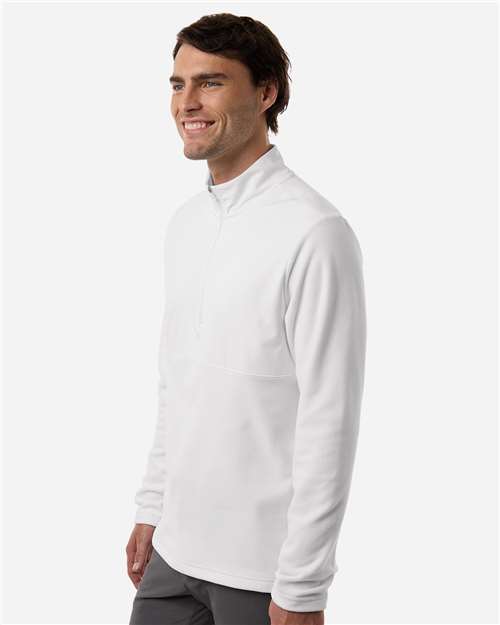 Adidas A2020 Men's Ultimate365 Cozy Quarter-Zip Pullover - White - model side