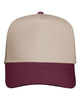 Khaki/ Maroon