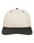 LEGACY HTA Heritage Twill Cap - Stone/ Black - front
