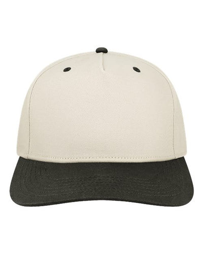LEGACY HTA Heritage Twill Cap - Stone/ Black - front
