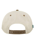 LEGACY HTA Heritage Twill Cap - Stone/ Brown - back