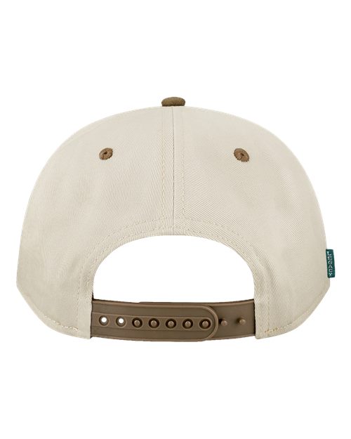 LEGACY HTA Heritage Twill Cap - Stone/ Brown - back