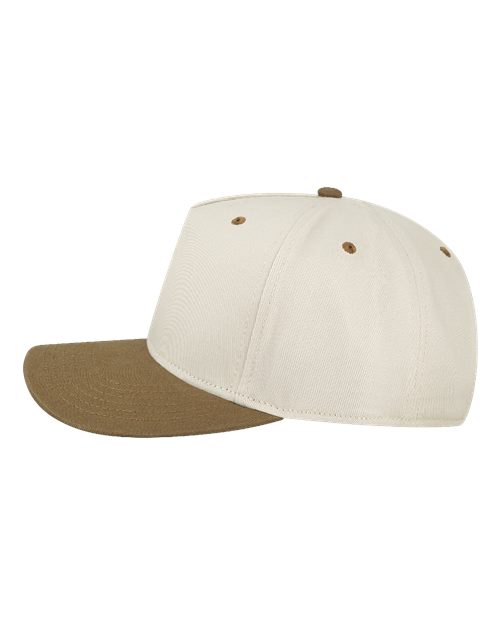 LEGACY HTA Heritage Twill Cap - Stone/ Brown - side
