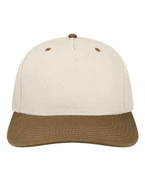 LEGACY HTA Heritage Twill Cap - Stone/ Brown - front