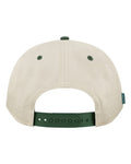 LEGACY HTA Heritage Twill Cap - Stone/ Dark Green - back
