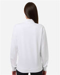 Adidas A1011 Women's Ultimate365 COLD. RDY Full-Zip Jacket - White - model back