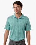 Adidas A2008 Men's Ultimate365 Textured Polo - Mint Tone - model front