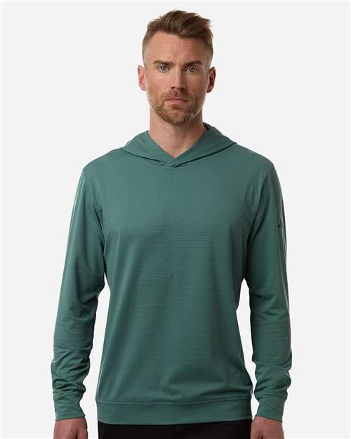 Adidas A2009 Men's Ultimate365 Elevated Hoodie - Preloved Teal - model front