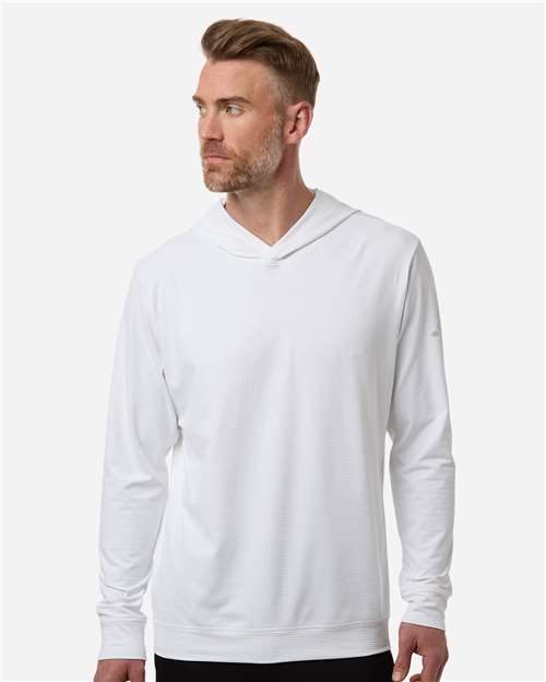 Adidas A2009 Men's Ultimate365 Elevated Hoodie - White - model front
