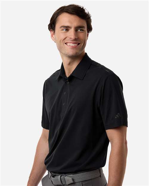 Adidas A2013 Men's Ultimate365 Tour Twistknit Polo - Black - model side