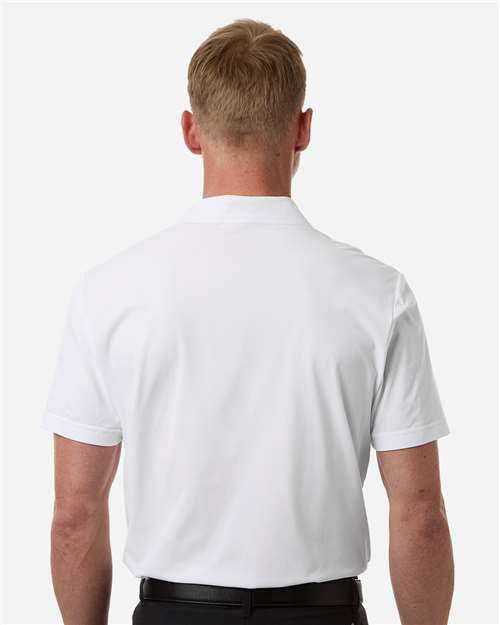 Adidas A2013 Men's Ultimate365 Tour Twistknit Polo - White - model back