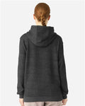 Lane Seven LS11001 Unisex Nantucket Hoodie Sweatshirt - Black - model back