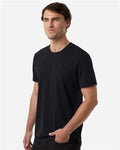Independent Trading Co. PRM180PT Unisex Premium T-Shirt - Black - model side