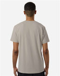 Independent Trading Co. PRM180PT Unisex Premium T-Shirt - Pigment Cement - model back