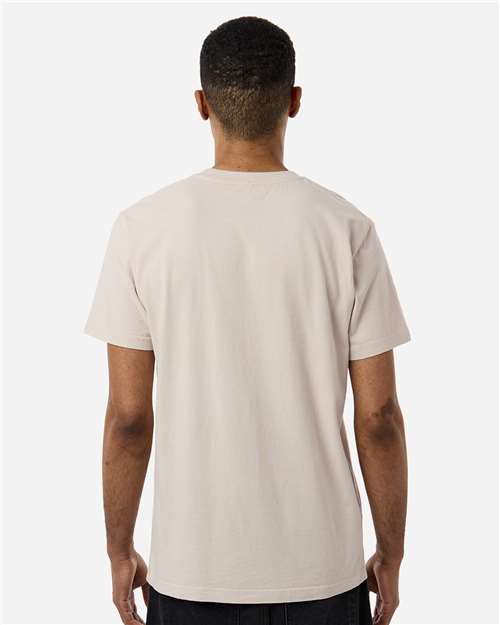 Independent Trading Co. PRM180PT Unisex Premium T-Shirt - Pigment Ivory - model back