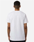 Independent Trading Co. PRM180PT Unisex Premium T-Shirt - White - model back