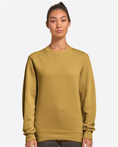 Lane Seven LS14004 Unisex Premium Crewneck Sweatshirt - Antique Gold - model front