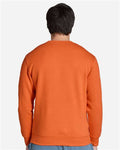 Lane Seven LS14004 Unisex Premium Crewneck Sweatshirt - Carrot - model back