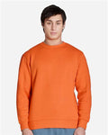 Lane Seven LS14004 Unisex Premium Crewneck Sweatshirt - Carrot - model front