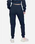 Lane Seven LST006 Unisex Premium Joggers - Navy - model back