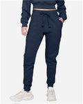 Lane Seven LST006 Unisex Premium Joggers - Navy - model front