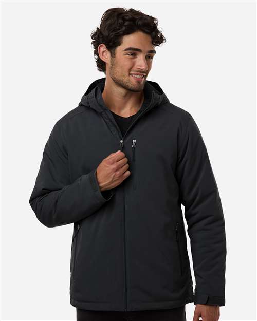 Columbia 216509 Men's Gate Racer II Soft Shell Jacket - Black - model front