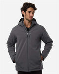 Columbia 216509 Men's Gate Racer II Soft Shell Jacket - City Grey - model front