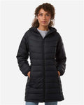 Columbia 217748 Women's Powder Lite II Mid Jacket - Black - model front