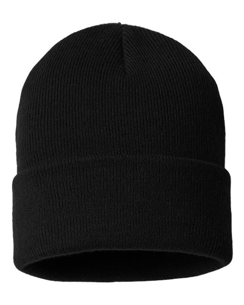 Columbia 216512 City Trek Heavyweight Beanie - Black - back