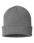Columbia 216512 City Trek Heavyweight Beanie - City Grey Heather - back