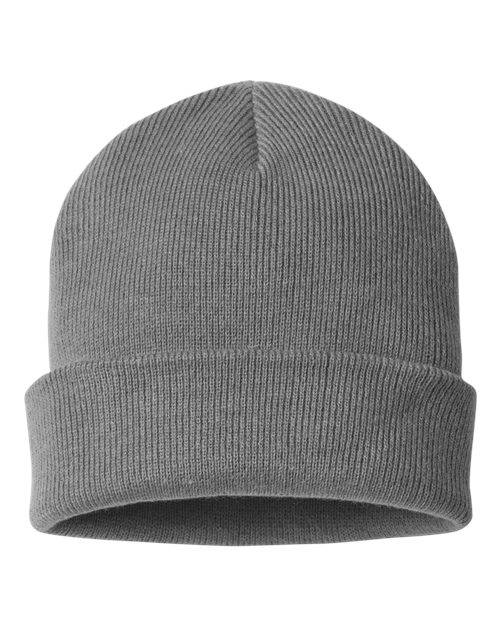 Columbia 216512 City Trek Heavyweight Beanie - City Grey Heather - back