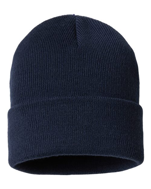 Columbia 216512 City Trek Heavyweight Beanie - Collegiate Navy - back