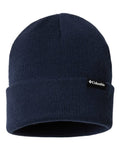Columbia 216512 City Trek Heavyweight Beanie - Collegiate Navy - front