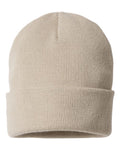 Columbia 216512 City Trek Heavyweight Beanie - Dark Stone - back