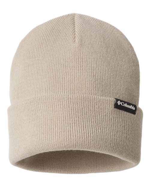 Columbia 216512 City Trek Heavyweight Beanie - Dark Stone - front