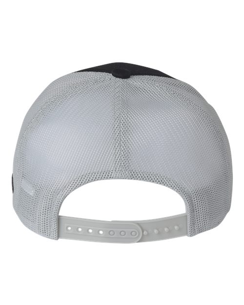 Columbia 216513 Spring Grove III Snapback Cap - Black/ Cool Grey - back