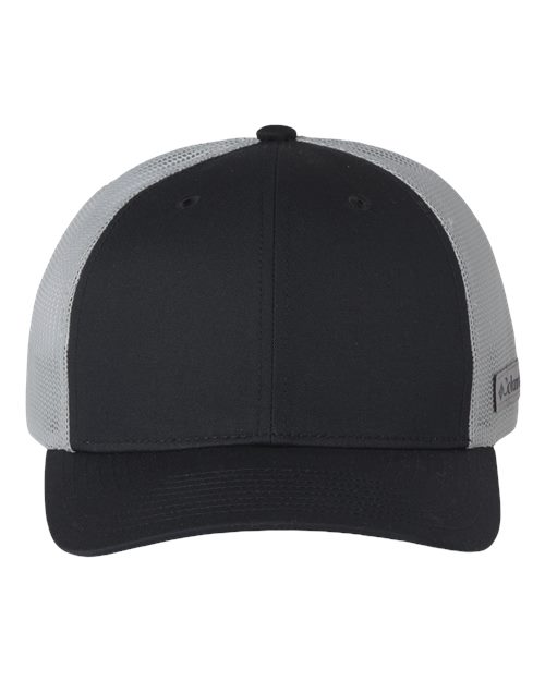 Columbia 216513 Spring Grove III Snapback Cap - Black/ Cool Grey - front